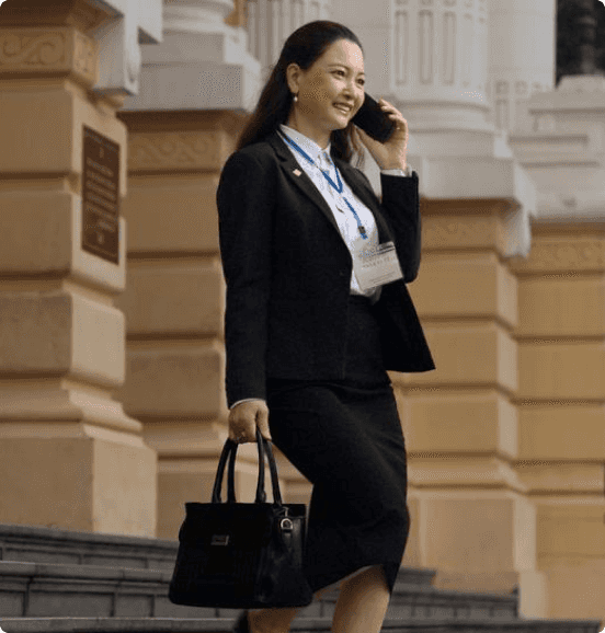 Business Woman on Cellphone