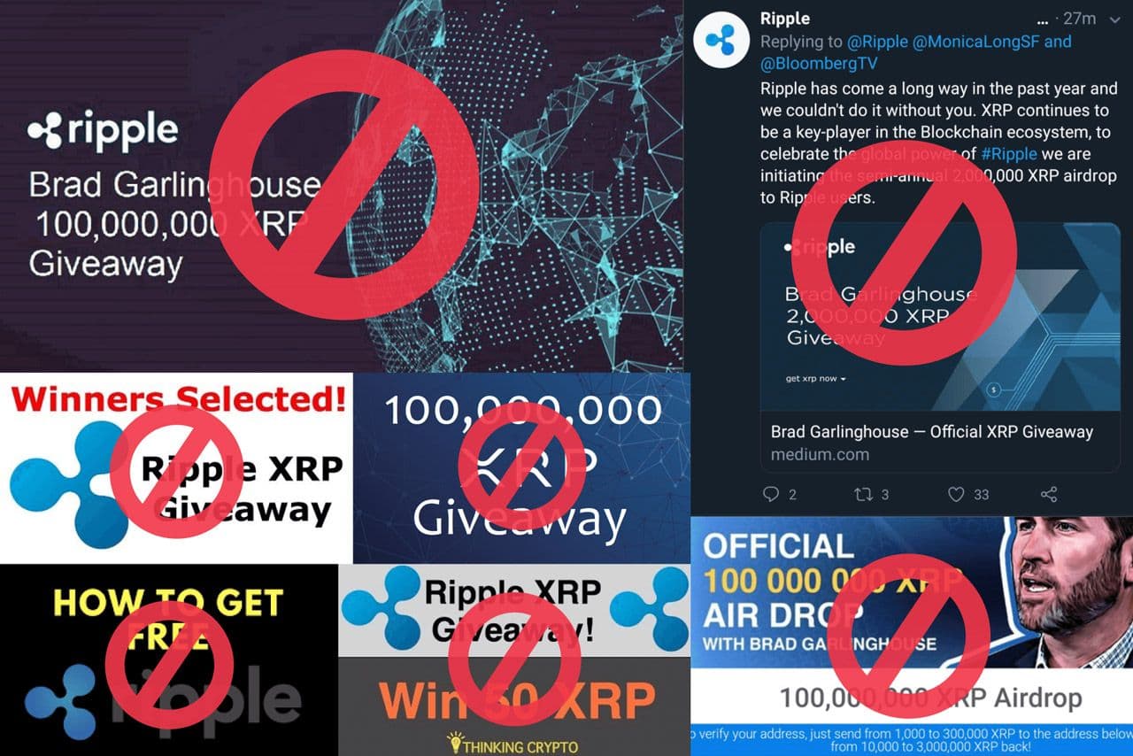Ripple & XRP Crypto Giveaway Scams: How to Spot & Report