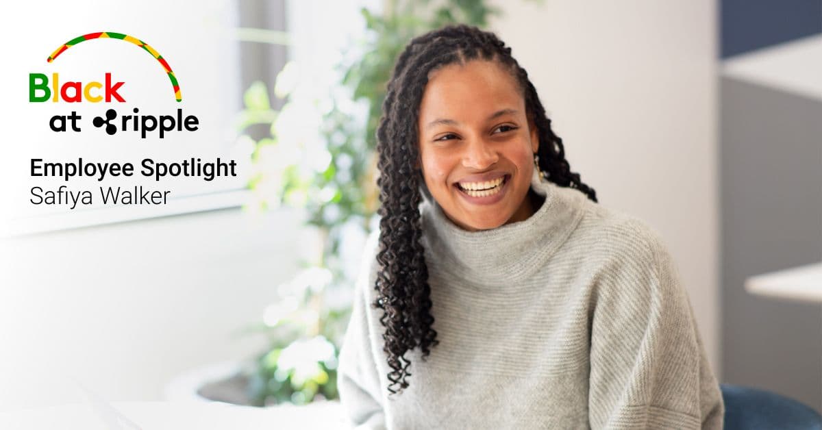 Image for Black at Ripple’s Safiya Walker on the Importance of Inclusion and Always Showing Up