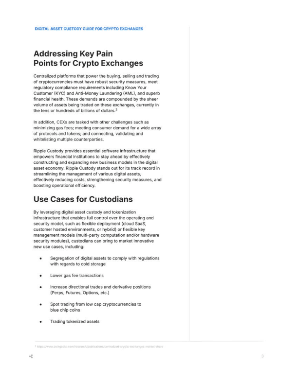 Quick Guide for Crypto Exchanges