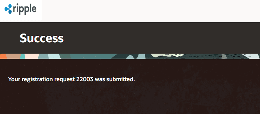 Picture10 - Registration Submission Page Confirmation 1