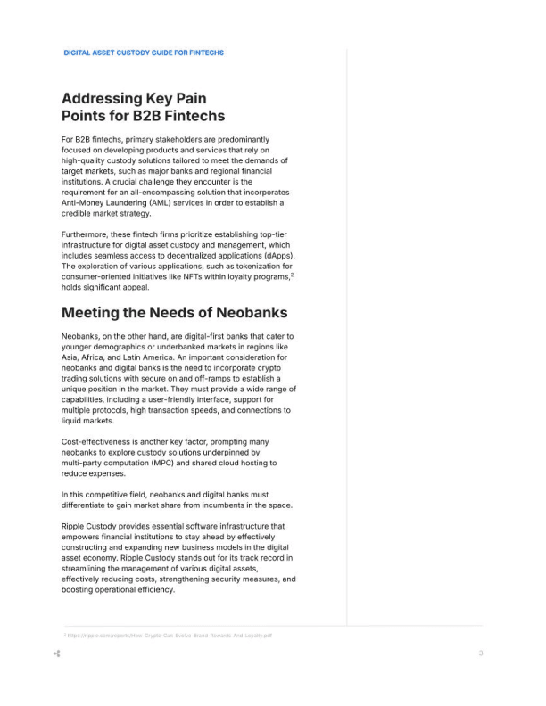 Digital Asset Custody: Quick Guide for Fintechs