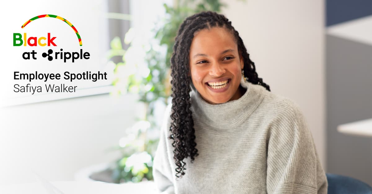 Image for Black at Ripple’s Safiya Walker on the Importance of Inclusion and Always Showing Up