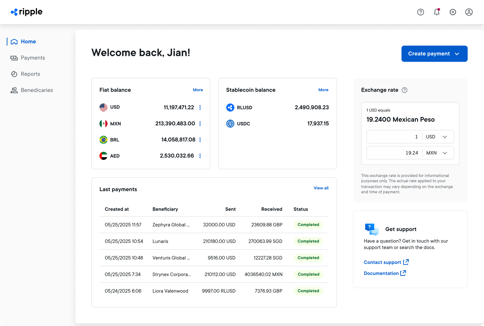 Cross-Border Stablecoin Payments Platform | Ripple