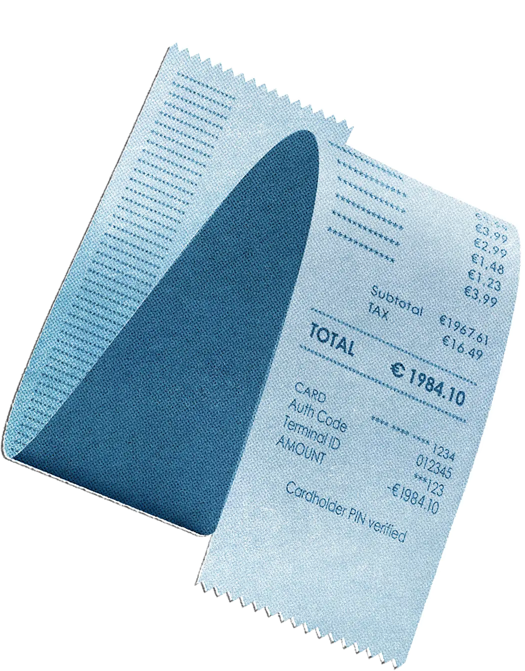 Image of receipt